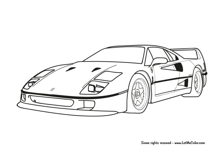 Ferrari F12 Coloring Pages 41 Best Images About Ferrari On intérieur Ferrari A Colorier