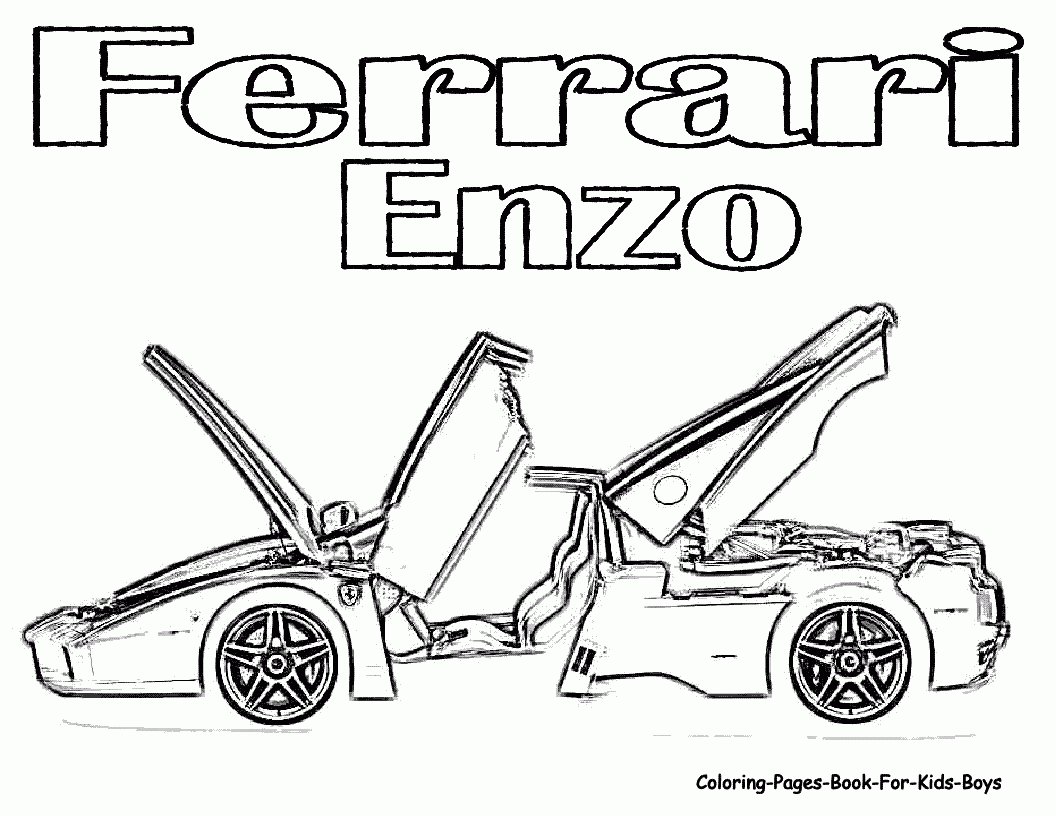 Ferrari F12 Coloring Pages 41 Best Images About Ferrari On tout Ferrari A Colorier