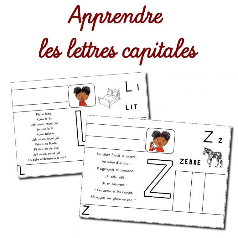 Fiches D'apprentissage Des Lettres Majuscules concernant Apprendre A Écrire Les Lettres