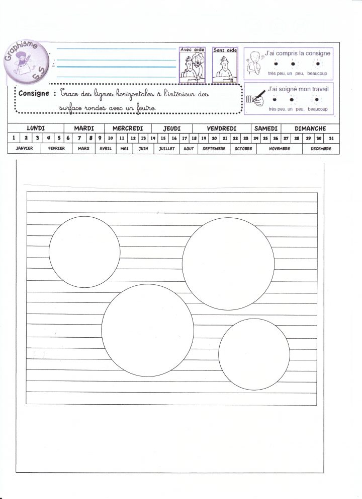 Fiches De Graphisme Gs Période 1 Et 2 – La Classe De Luccia ! tout Exercice Gs En Ligne