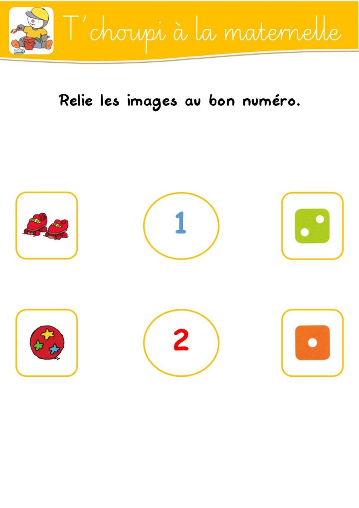 Fiches D'exercices De T'choupi | Choupi, Fiches Et Activité destiné Exercice Maternelle Petite Section