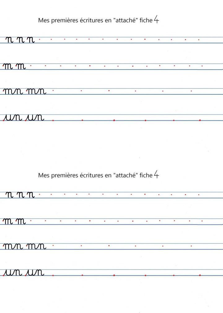 Fiches Pour Ecriture-En-Gs En Interligne | Apprendre À avec Apprendre À Écrire L Alphabet En Maternelle