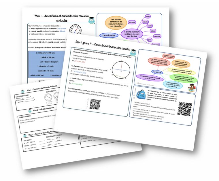 Fichier De Leçons De Maths Cm1 – Version 2018 – La Classe De serapportantà Exercices De Maths Cm1 À Imprimer Gratuit