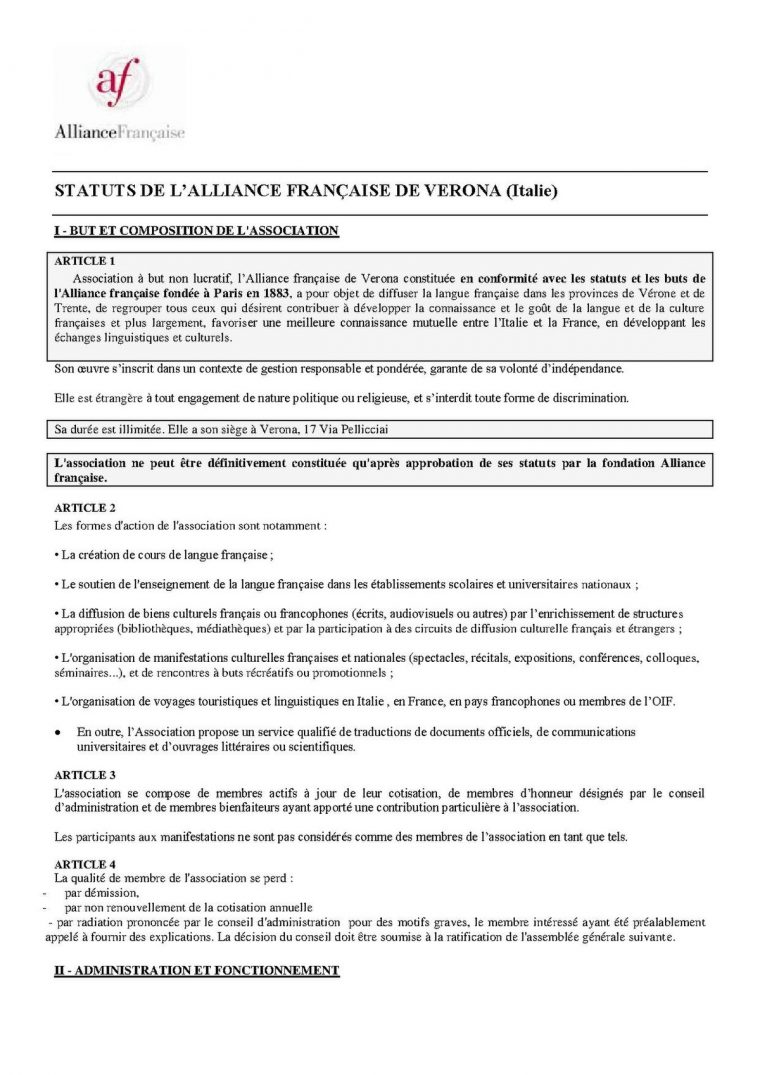 Fichier:af Statuts Vérone.pdf — Wikipédia serapportantà Association De Formes