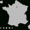 Fichier:carte Vierge Départements Français Avec Dom.svg tout Carte De La France Vierge