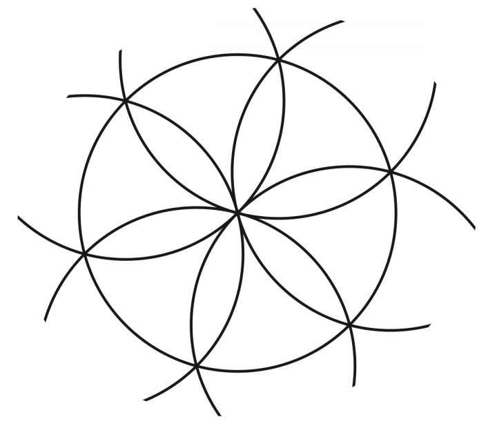 File:academ Rosette.svg – Wikimedia Commons pour Dessiner Une Rosace