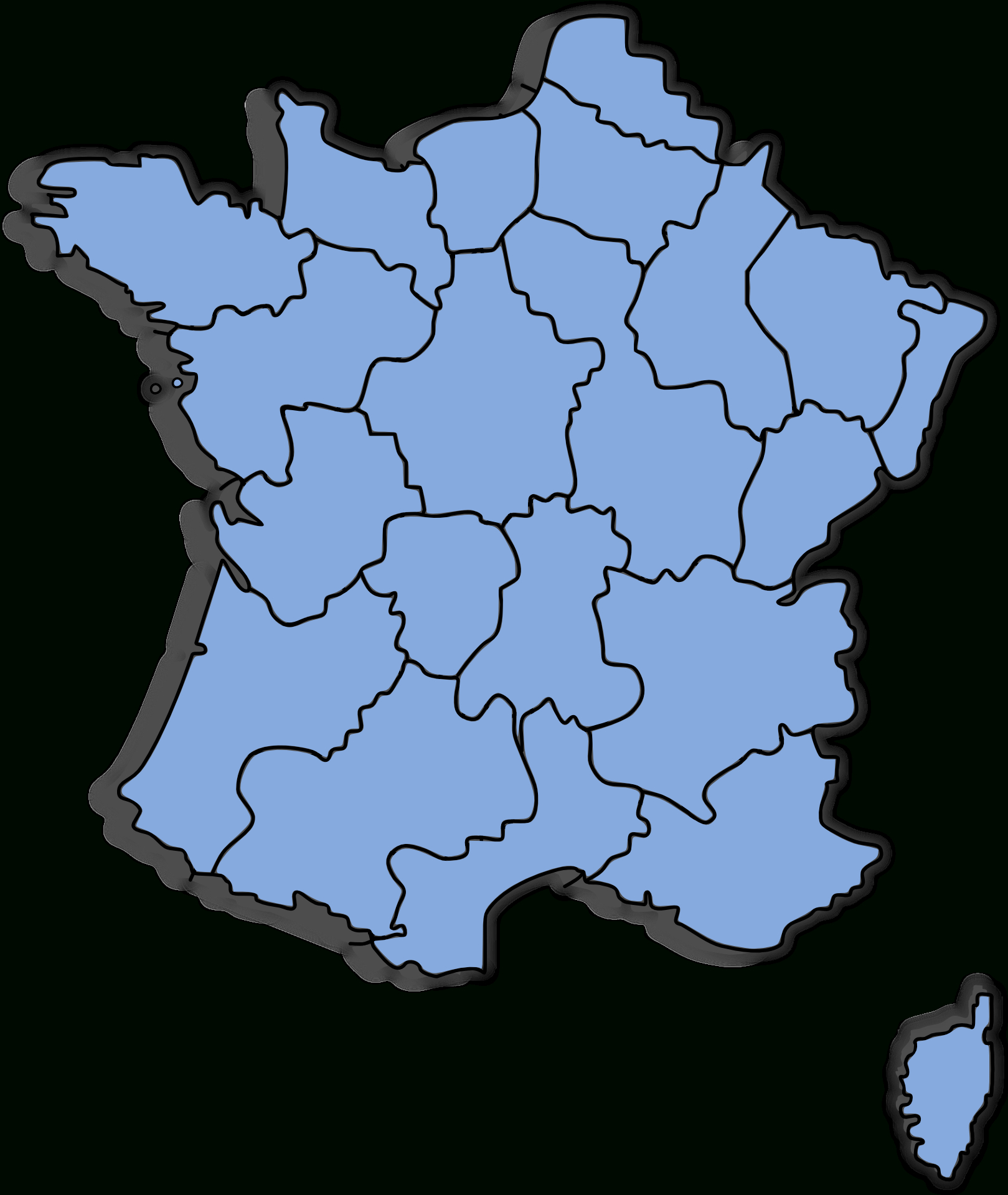 File:carte Départements France - Wikimedia Commons avec Carte De France Et Departement