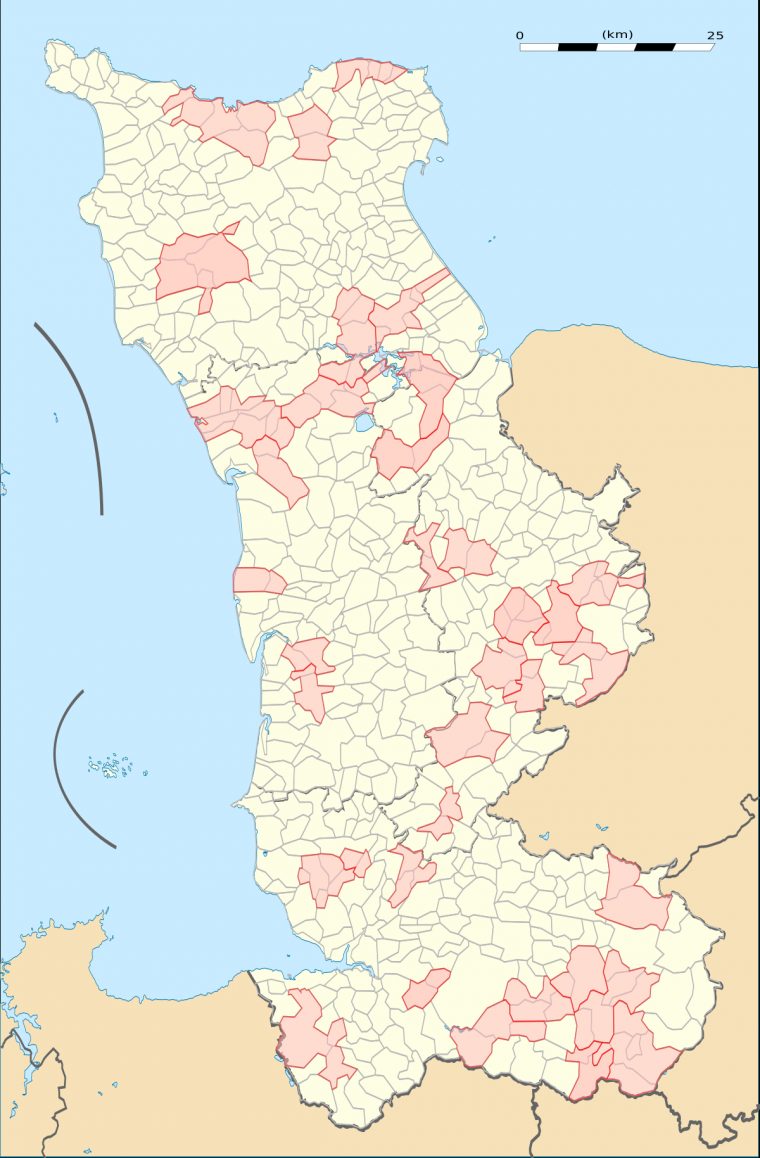 File:carte Du Departement De La Manche Avec Communes pour Carte Avec Departement