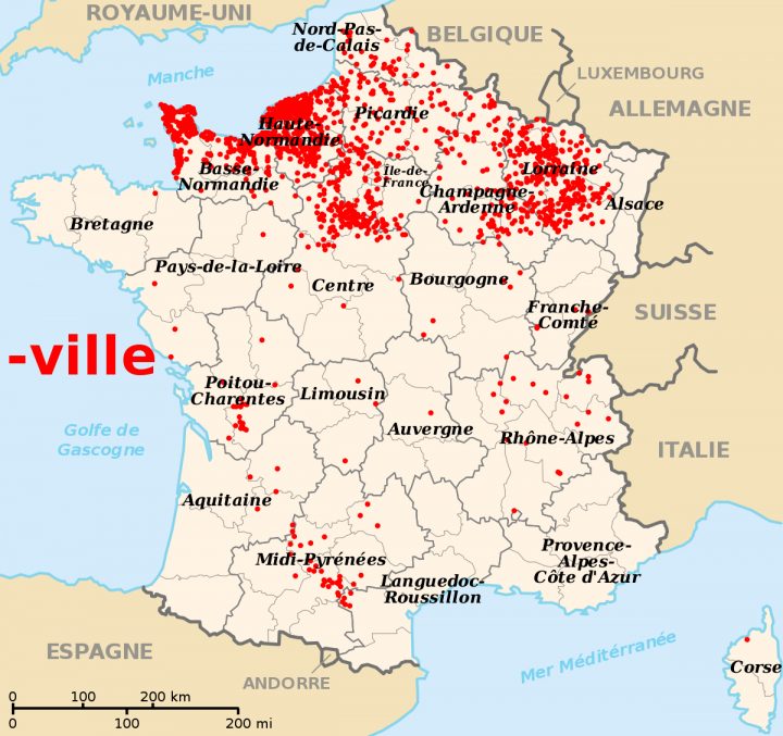 File:communes Of France Ending With -Ville.svg – Wikimedia intérieur Carte De La France Avec Ville