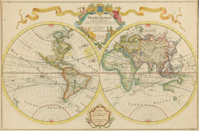 File:delisle – Mappe-Monde – Wikimedia Commons avec Mappe De France