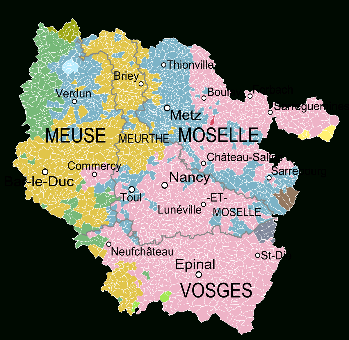 File:lorraine Et Anciennes Provinces.svg - Wikimedia Commons destiné Carte France Avec Region