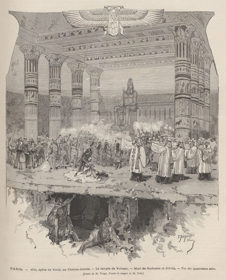 File:paris, Aïda, Opéra De Verdi, Au Théâtre-Italien, Le intérieur Dessin Theatre