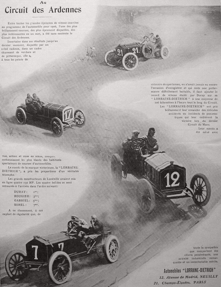 File:publicité Lorraine-Dietrich Après Le Circuit Des avec Un Mot Pour Quatre Images File:publicité Lorraine-Dietrich Après Le Circuit Des avec Un Mot Pour Quatre Images