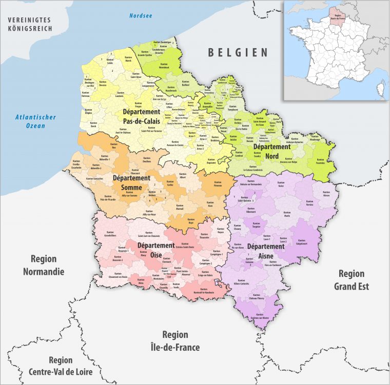 File:region Hauts-De-France Kantone 2017 – Wikimedia Commons destiné Region De France 2017