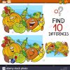 Finding Differences Game Cartoon Stock Vector Art concernant Chercher Les Differences