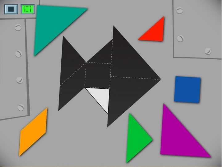 Fish Tangram Game | Game | Education encequiconcerne Tangram Simple