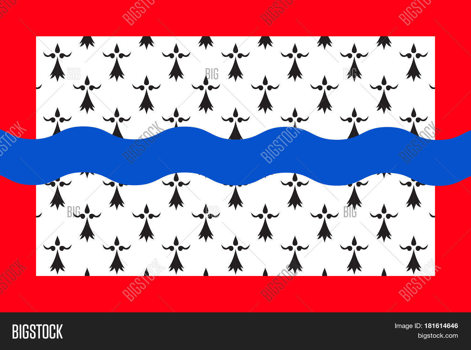 Flag Haute-Vienne Image &amp; Photo (Free Trial) | Bigstock avec Nouvelle Region France