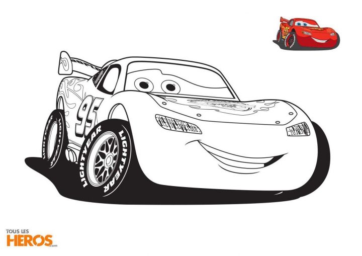 Flash Mcqueen Et Ses Copains Reviennent Sur De Nouveaux avec Coloriage De Flash Mcqueen