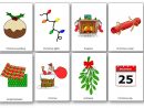Flashcards Sur Le Thème De Noël En Anglais - Flashcards Noël dedans Imagier Noel Maternelle