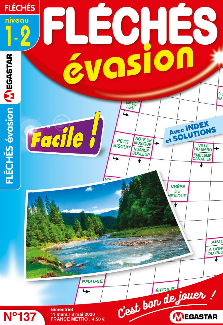 Fléchés Évasion à Pas Simple Du Tout Mots Fleches