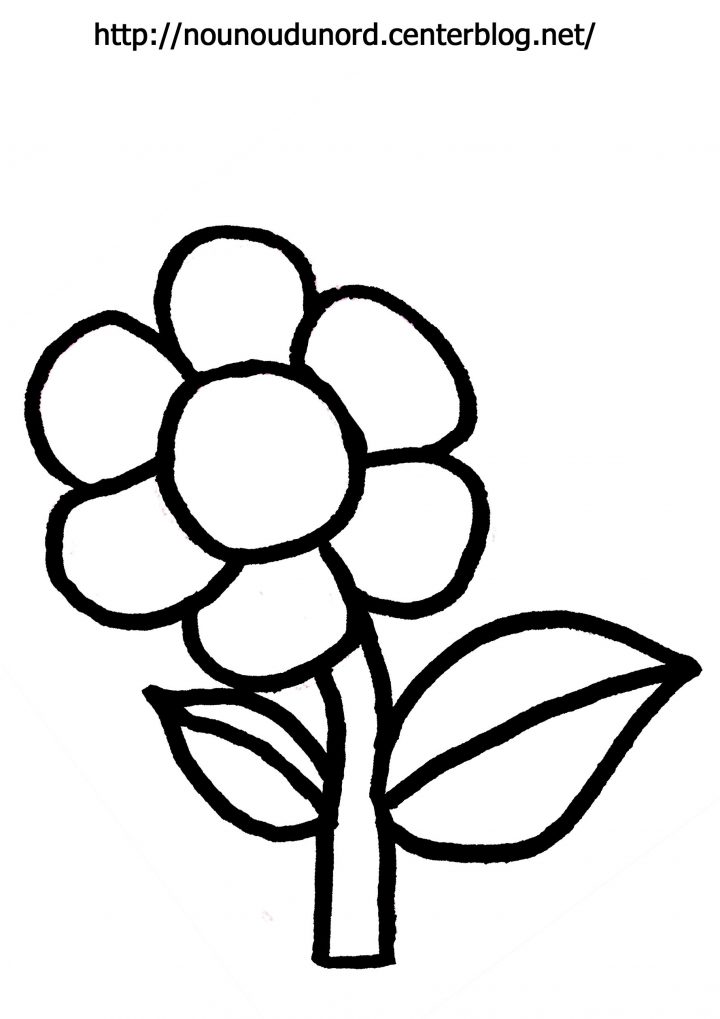 Fleurs #69 (Nature) – Coloriages À Imprimer tout Dessin A Colorier De Fleur