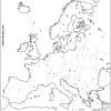 Fond De Carte Avec Les Pays Et Les Capitales Européennes (Ue) à Carte Europe Avec Capitale