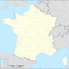 Fond De Carte De France Avec Rivières Et Fleuves | Fond De intérieur Carte De La France Vierge