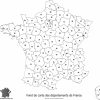 Fond De Carte Des Départements De France à Carte Departements Francais