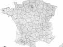 Fond De Carte Des Départements Et Communes De France tout Carte De France Numéro Département
