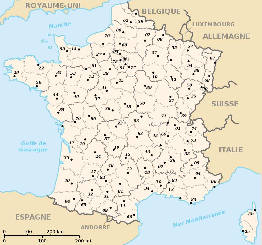 Fond De Carte Des Regions Et Départements serapportantà Carte Des Régions Françaises
