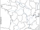 Fond De Carte - France (Frontières, Fleuves Et Régions) concernant Carte De France Des Régions Vierge