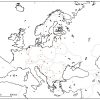Fond De Carte Vierge Avec Les Pays Et Les Capitales De L encequiconcerne Carte De L Europe Avec Capitale