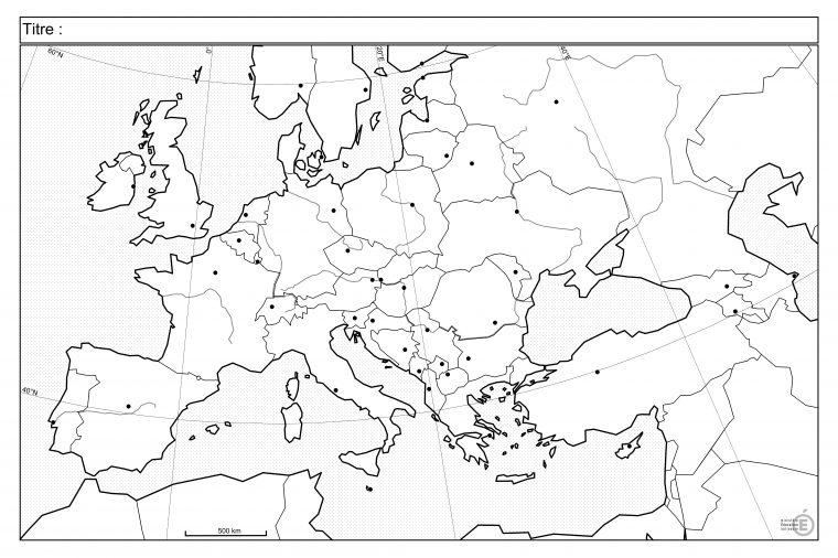 Fonds De Carte – Histoire-Géographie – Éduscol à Carte De L Europe Vierge