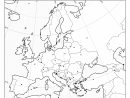 Fonds De Carte - Histoire-Géographie - Éduscol à Carte Europe Vierge À Compléter En Ligne