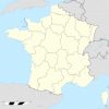 Fonds De Cartes De France Des Régions avec Carte De La France Vierge