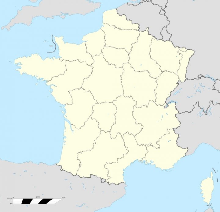 Fonds De Cartes De France Des Régions avec Carte De La France Vierge