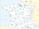 Fonds De Cartes De France, Ign | Webzine+ encequiconcerne Carte De France Vierge Nouvelles Régions