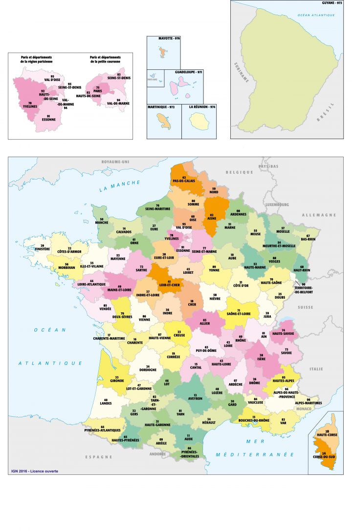 Fonds De Cartes | Éducation à Carte De France Imprimable Gratuite