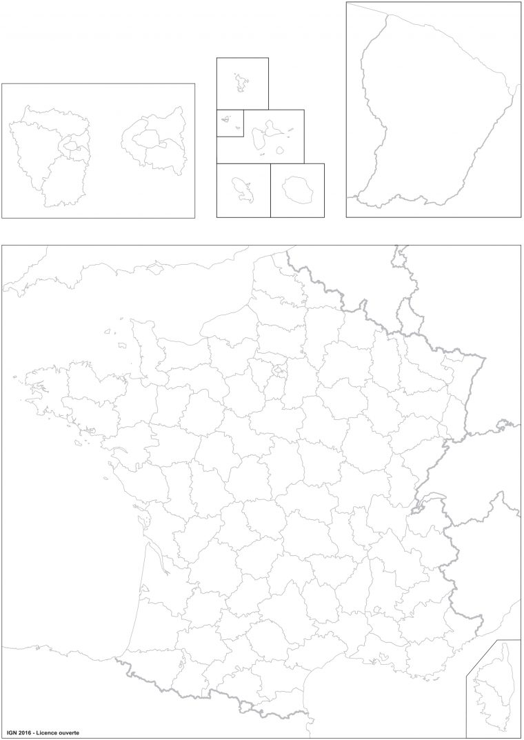 Fonds De Cartes | Éducation encequiconcerne Fond De Carte France Vierge