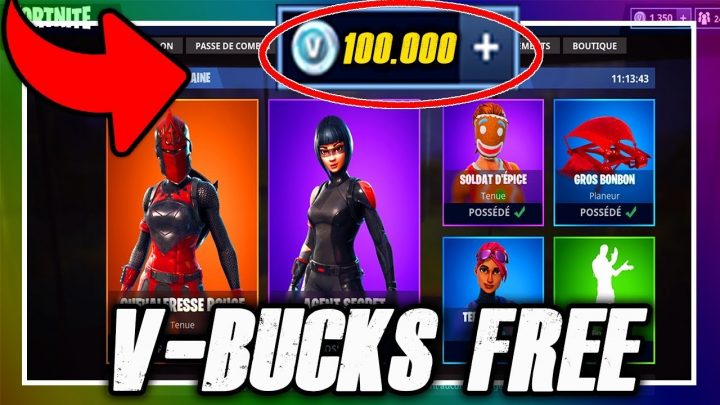 Fortnite | Avoir Des V-Bucks Gratuitement & Facilement ! tout Jeux De Piece Gratuit