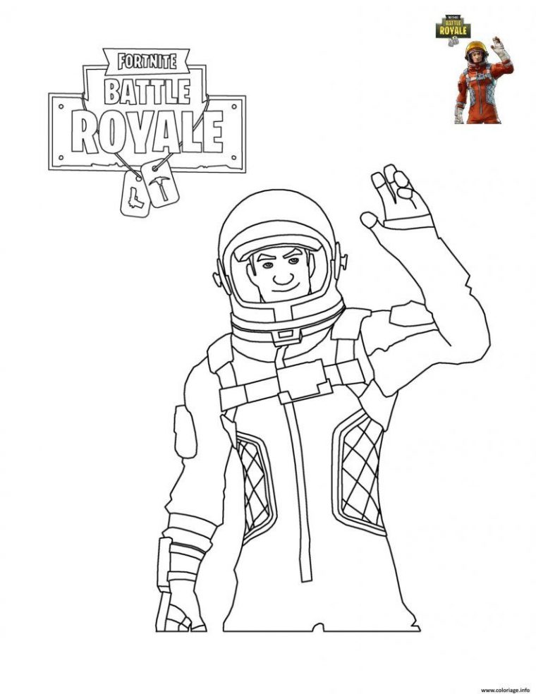 Fortnite Coloring Pages | Coloriage, Dessin Coloriage Et tout Coloriage Astronaute