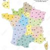 France 2-Digit Postcodes Map 2017 (13 Regions) encequiconcerne Carte Région France 2017