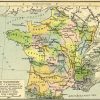 France Anciennes Provinces 1789 - Anciennes Provinces De dedans Anciennes Régions
