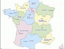 France : Carte Géographique Gratuite, Carte Géographique concernant Carte Des Régions Vierge
