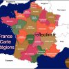 France Carte Région - Voyages - Cartes avec Carte Des Régions Françaises