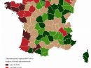 France - Consommation D'espaces Naturels, Agricoles Et à Carte Des Départements De France 2017