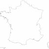 France-Contours-Vierge-Echelle - Cap Carto serapportantà Carte De La France Vierge