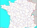France Fond De Carte Départements Et Fleuves avec Carte De La France Par Département