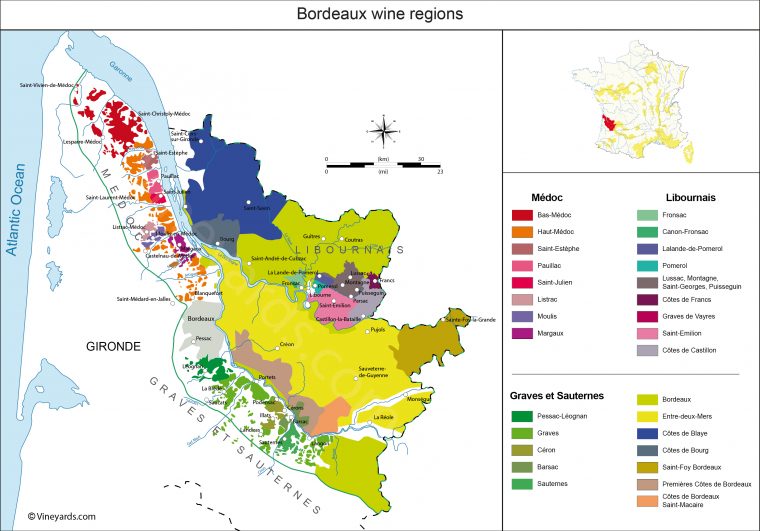 France Map Of Vineyards Wine Regions avec Liste Region De France