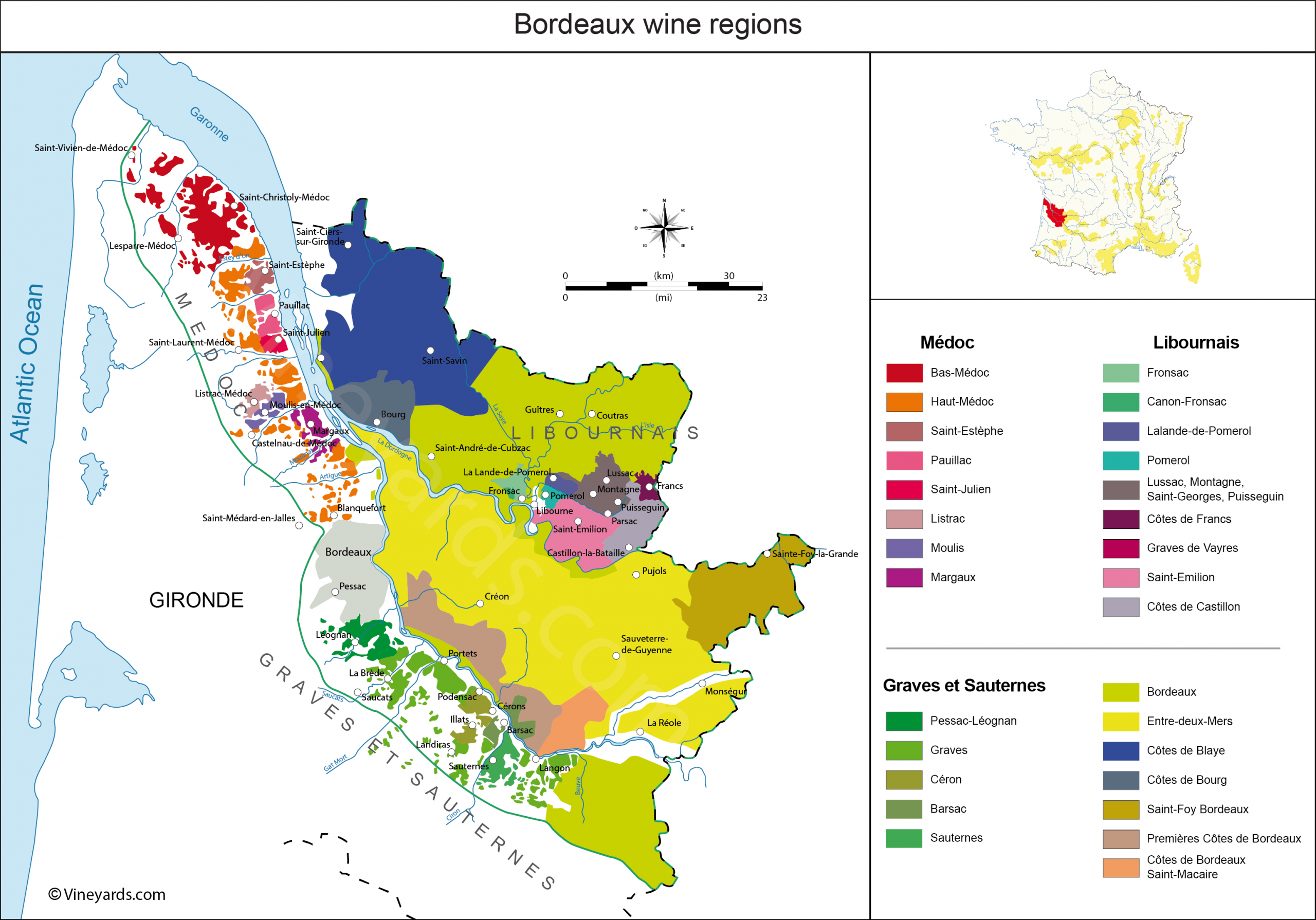 France Map Of Vineyards Wine Regions avec Liste Region De France 